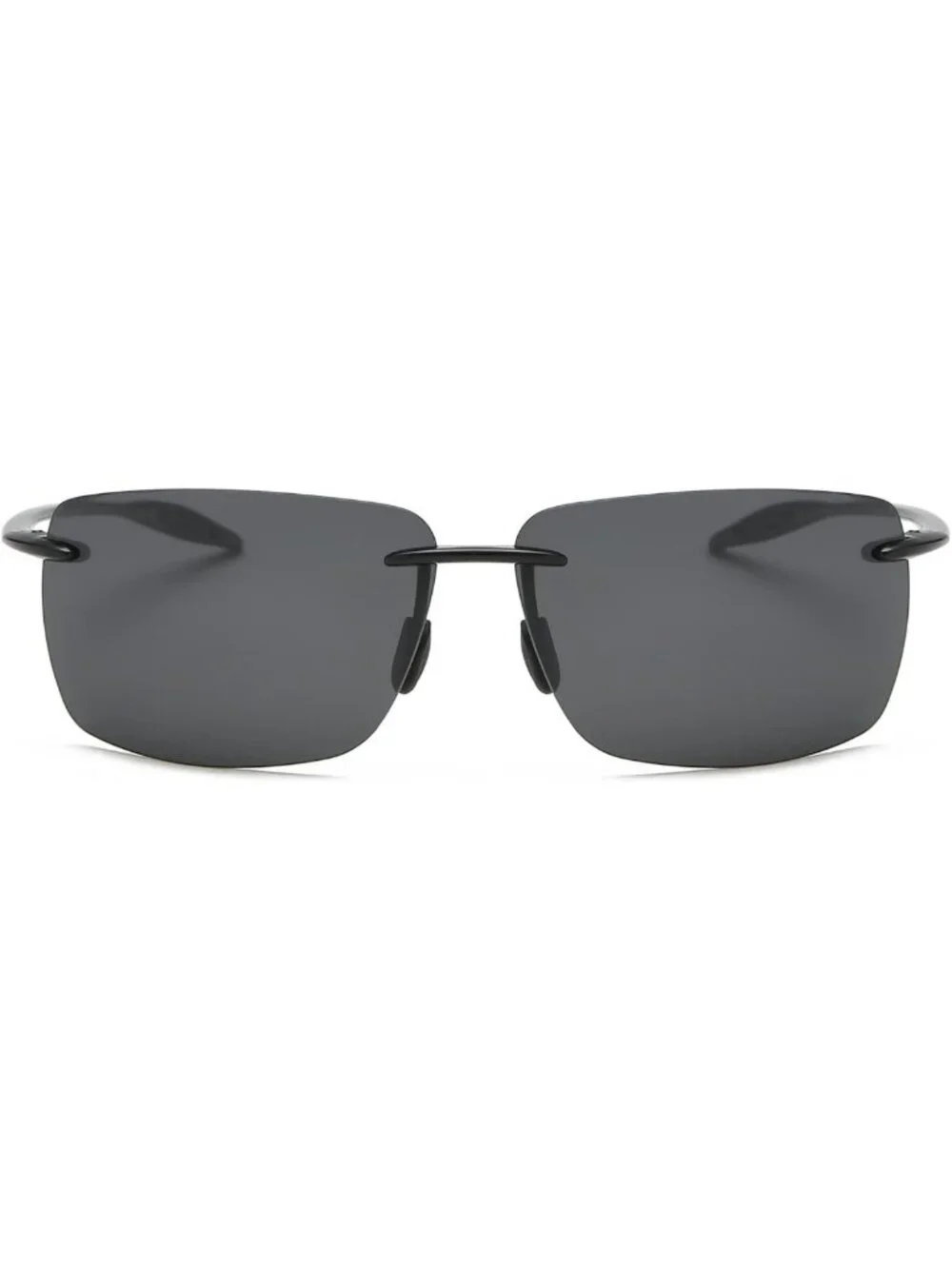 Rimless Polarized Sports Sunglasses for Men & Women - UV Protection for Driving